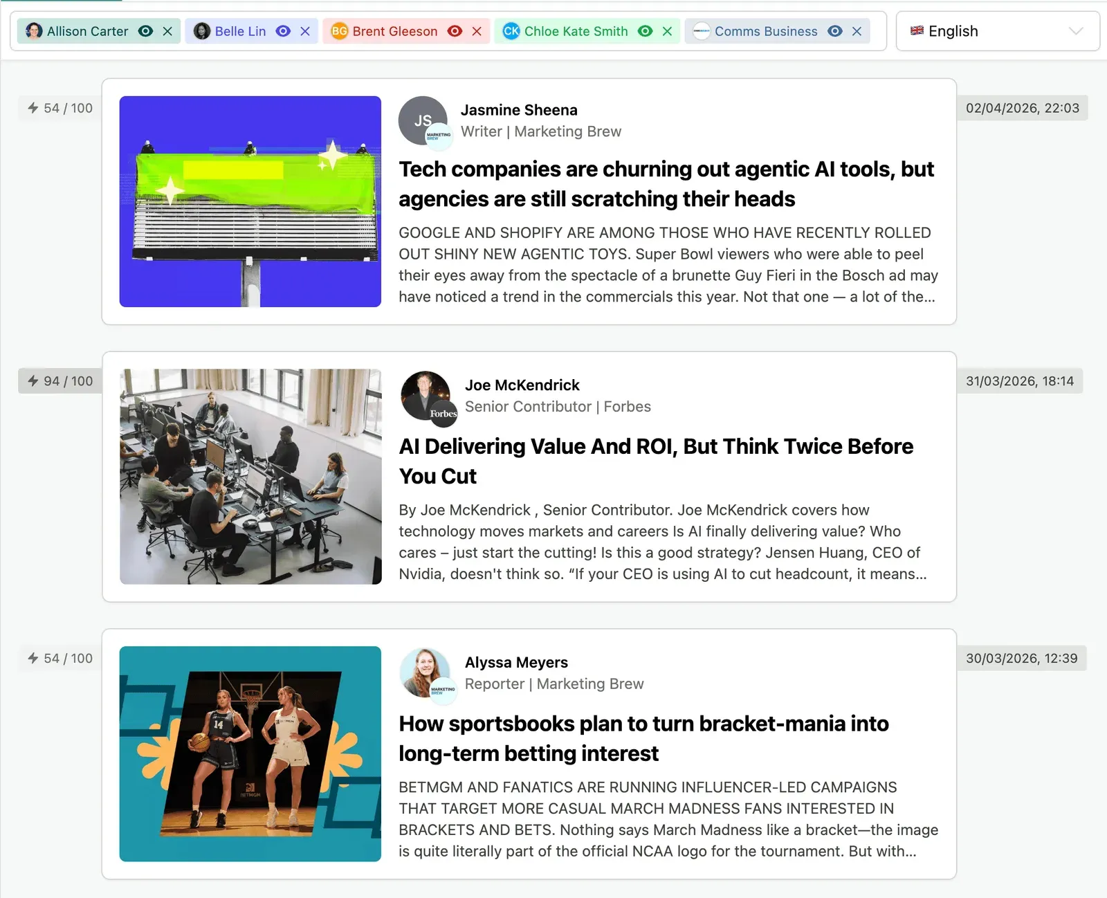 PR professional monitoring breaking news for newsjacking opportunities